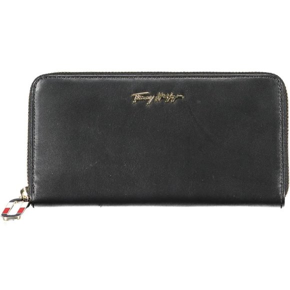 Tommy Hilfiger Black Leather Wallet